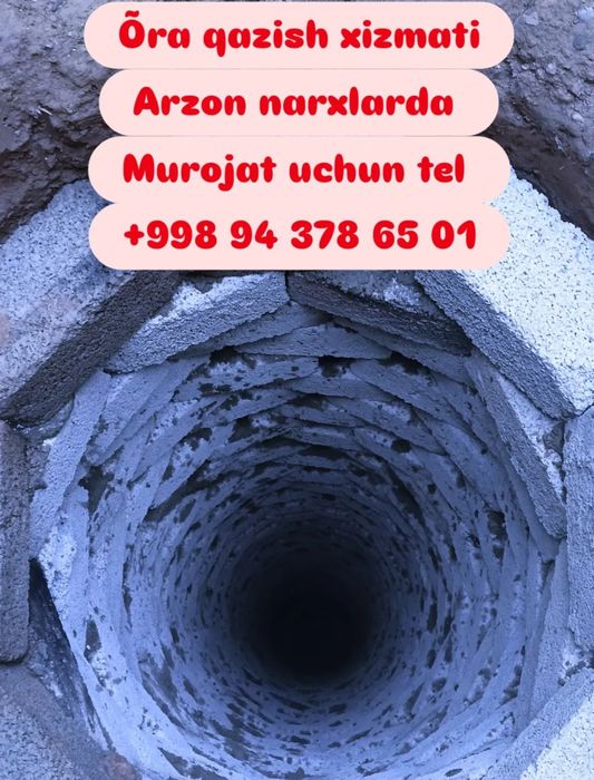 Õrachi.  Õra transha tunel yonkis padvol Barcha qazish ishlarini  Q.