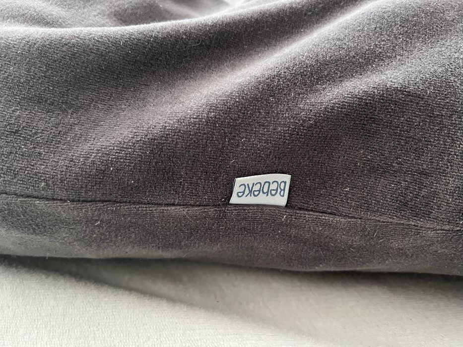 Pernă gravide 3 in 1 Bebeke Premium Velvet Gri