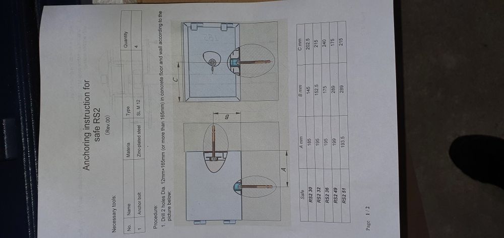 Сейф каса Rottner Titan 30 S2 Fire_made in Austria