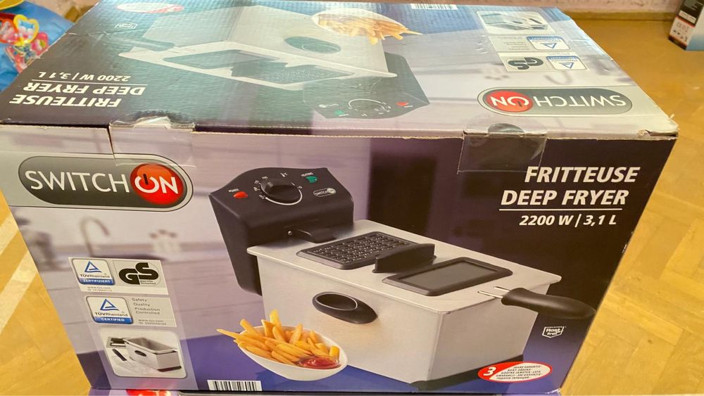 Friteuza Switch On, 2200W, 3,1L (Kaufland), NOU
