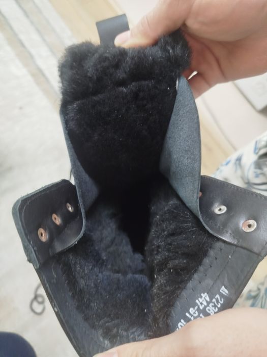 Зимние сапоги берцы