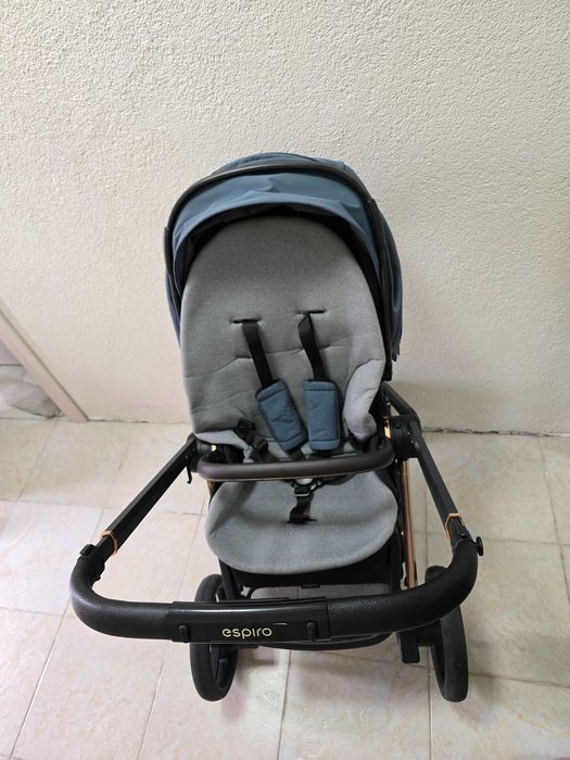 Бебешка количка Espiro Miloo Unique Saphir 2в1