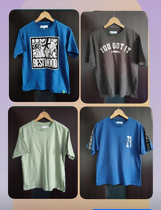 Tricouri ZARA  băieți  12 ani/14ani