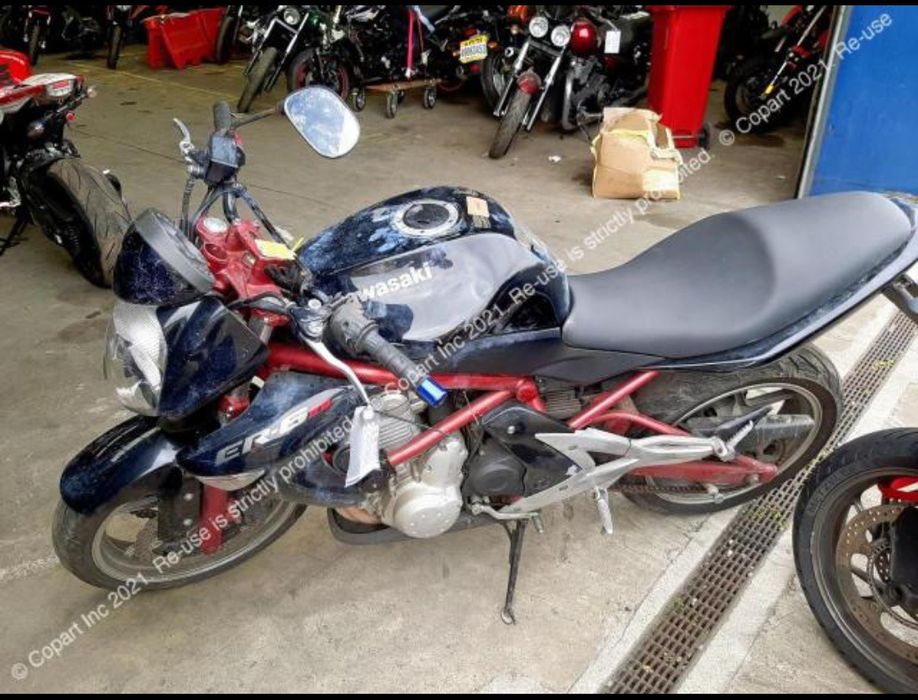 Kawasaki Er6 N на части