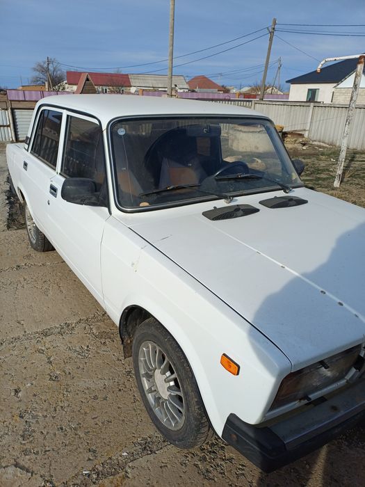 ВАЗ 21074 белый газ-бензин