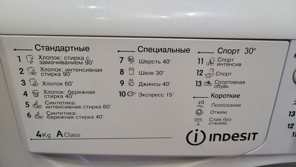 Стиральная машина Indesit