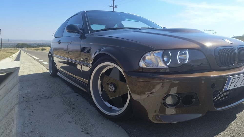 BMW E 46 COUPE AN 99' 2.8 CC Proiect facuta personal de mine culoare castom cu xiralic la soare se vede superb 0799828082