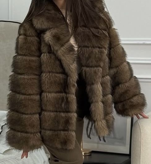 Новая эко шуба, размер 44/46/48 оверсайз