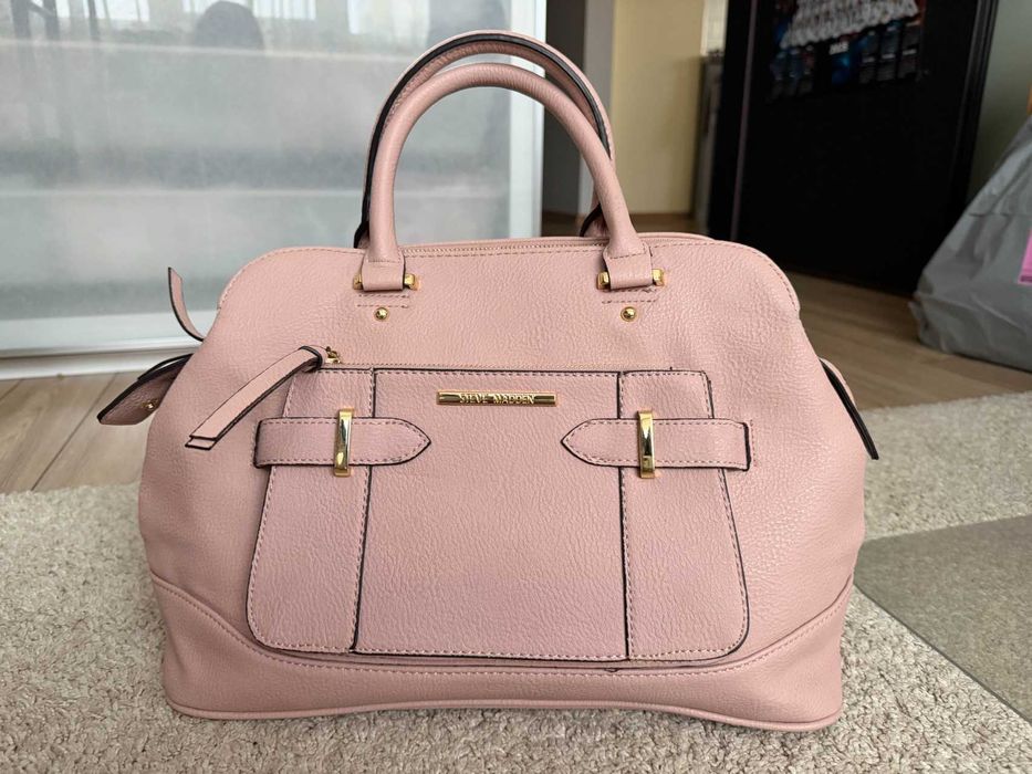 Дамска чанта Steve Madden в цвят розов руж