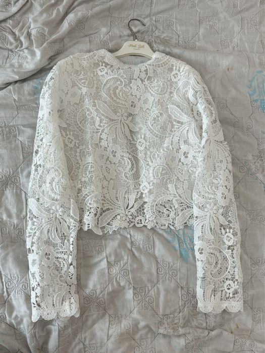 Женская кружевная кофта