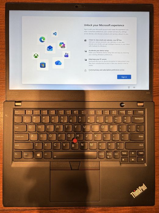 Lenovo ThinkPad X13 Gen 1 i5 vPro | 16GB RAM | LTE 4G | FHD | Business