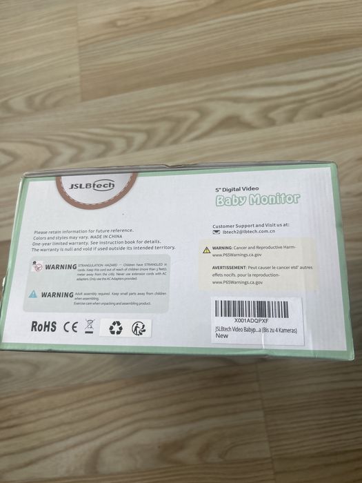 Baby Monitor cu 2 camere video , NOU in cutie