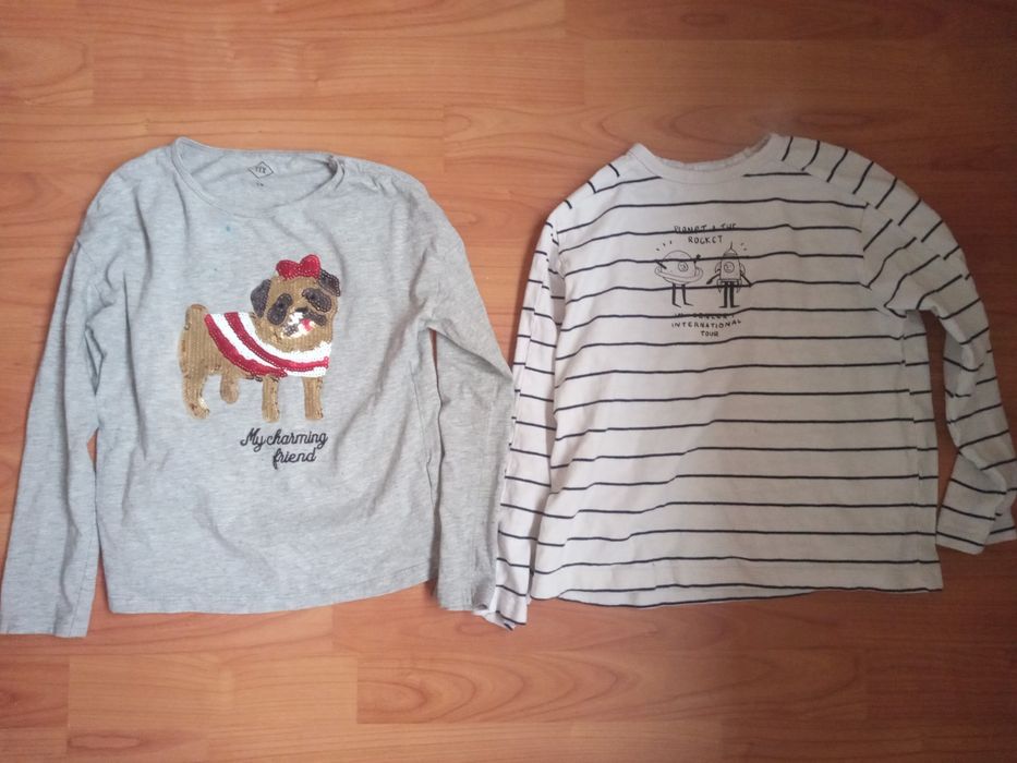 Lot hăinuțe fata 122-128 de casa