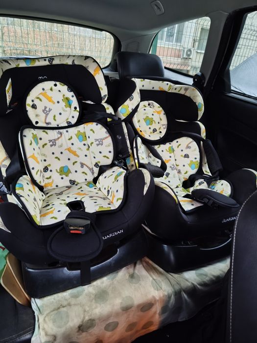 Детско столче за кола Moni - Guardian, 0-25 kg, черно