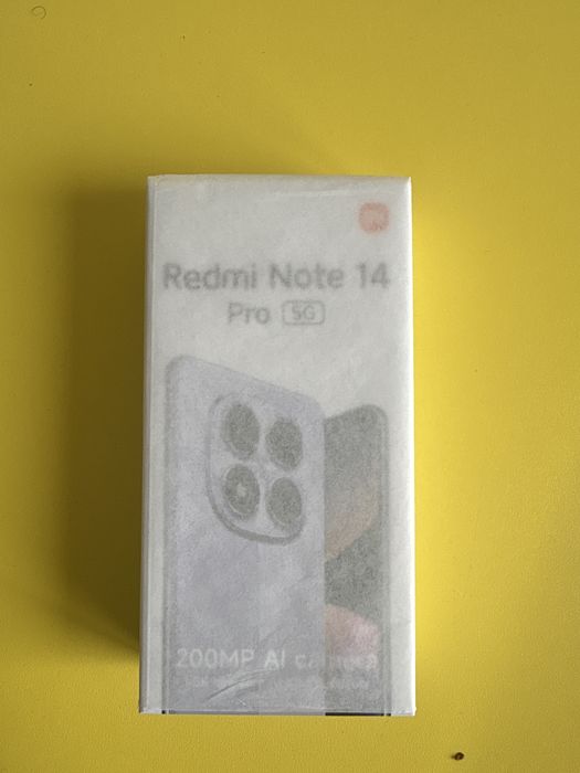 Redmi note 14 pro nou in cutie sigilat negru
