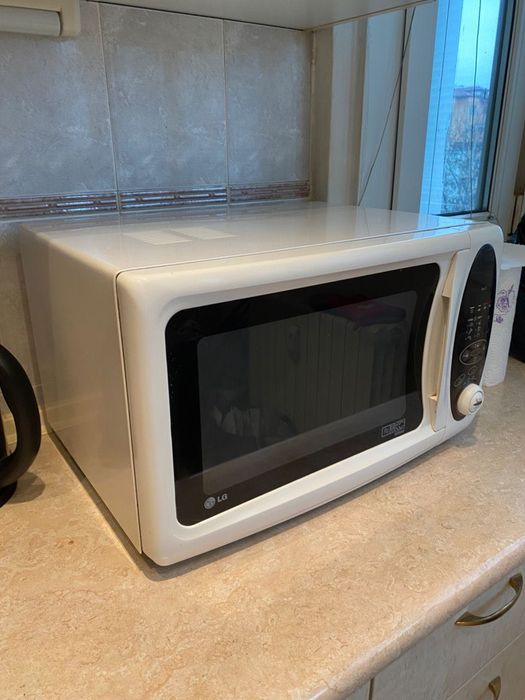 микровълнова LG - с грил и други функции