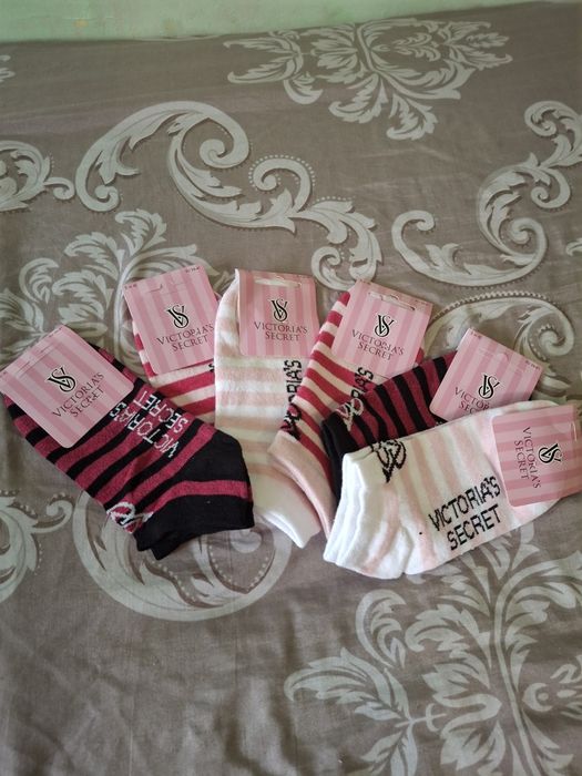 Set 6 perechi sosete scurte, dama,