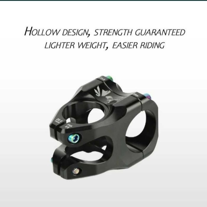 Pipa scurta 35 mmHHASSINS ghidon bicicleta trotineta 31.8 mtb cnc