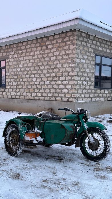 Мотоцикл урал на ходу