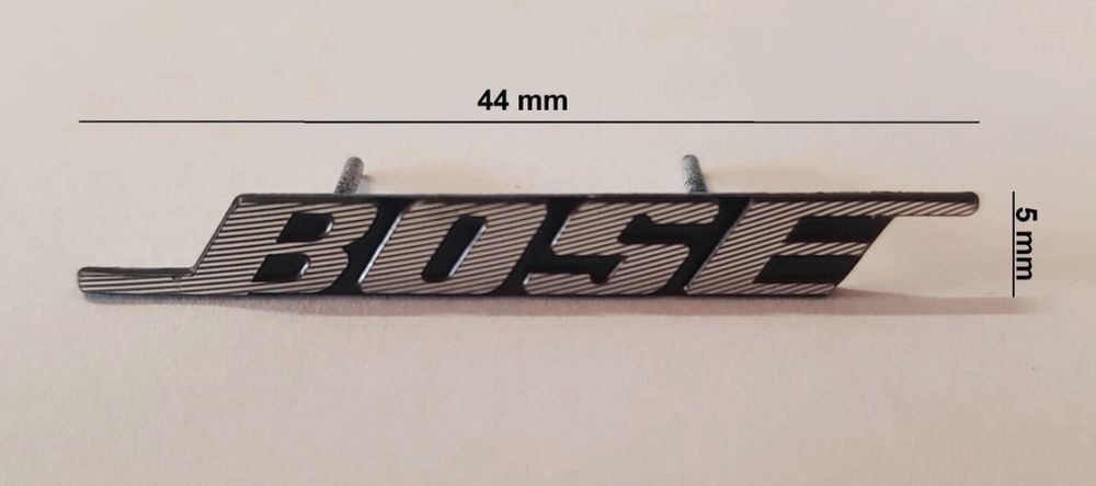 Емблема Bose лого на високоговорител