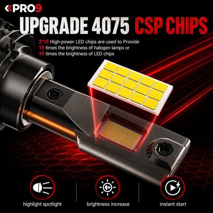 LED крушки D4S 130W 6000K 12-24V 2 години гаранция