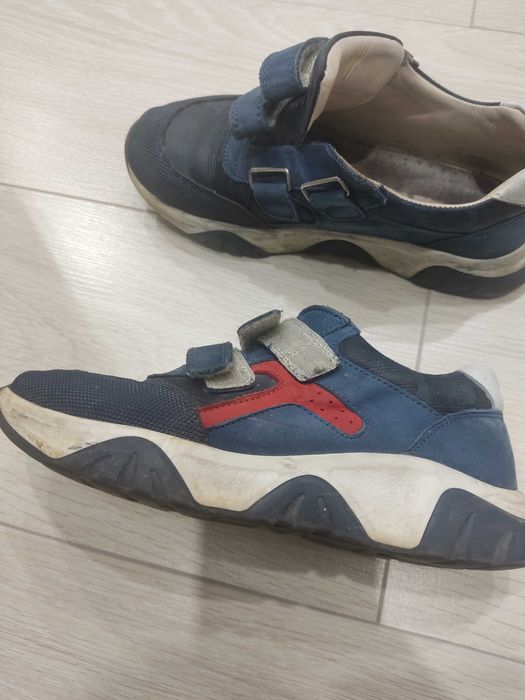 Кроссовки кожаные для мальчика  детские