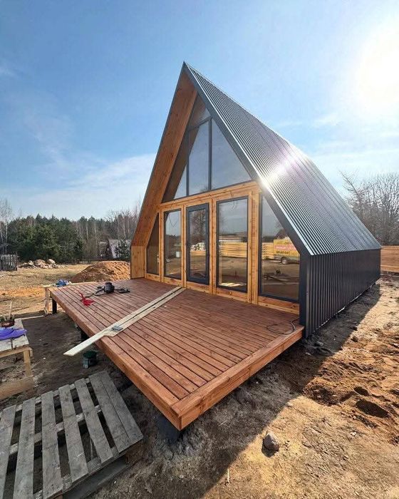 Vindem cabane din lemn