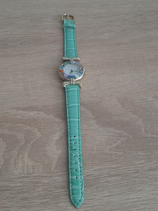 Ceas Damă Vecchia Venezia - Cadran Sticlă Murano Millefiori, Autentic