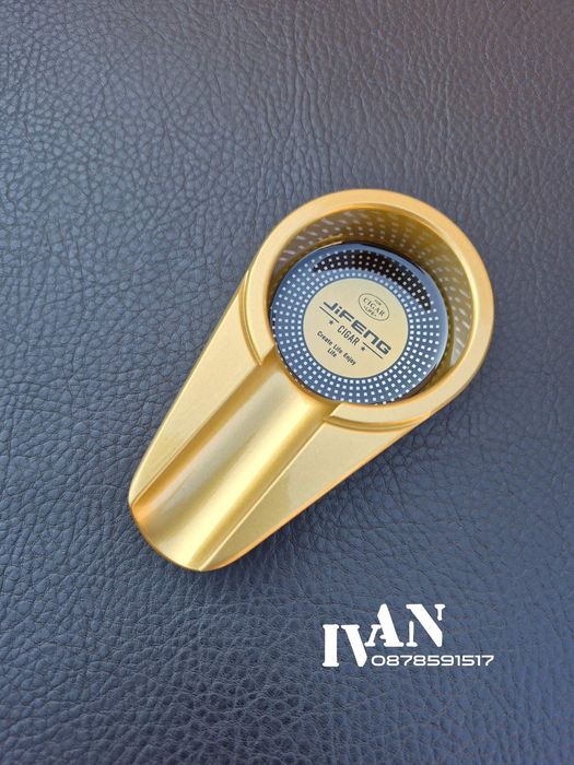 Луксозен метален пепелник за пури Jifeng в три цвята