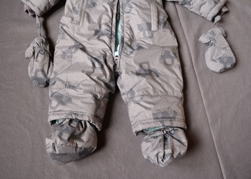 Costum iarna jacheta pantaloni copii Coccodrillo, 74/6-9 luni, nou!