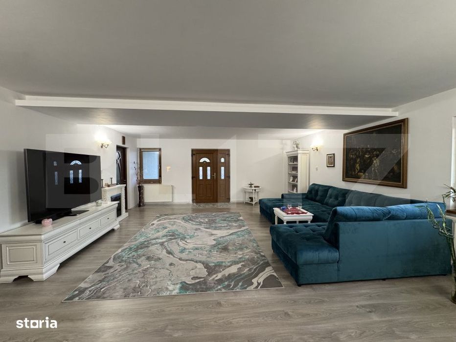 Casa P+E1+M, 255 mp utili, piscina, toate utilitatile, Braniste