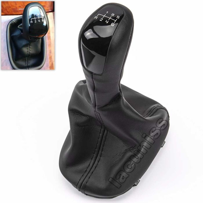 Скоростен лост за Mercedes Benz W203 S203 CLK кожа 6 скорости маншон