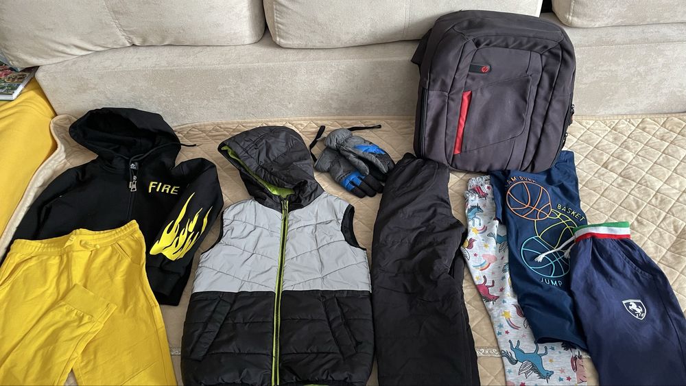 Одежда детская пакетами для девочек и мальчиков