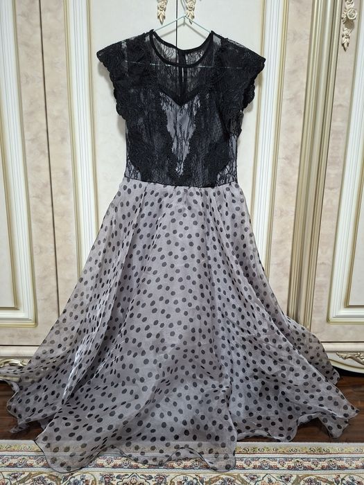 Платье из органзы