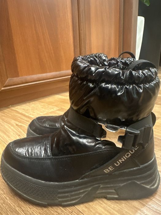 Ботинки зимние, размер 35