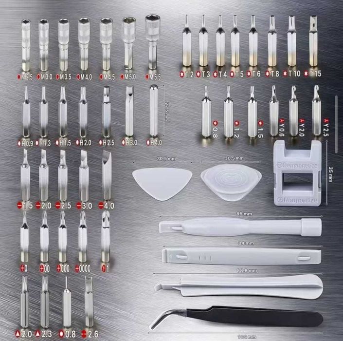 52 предмета отвертки