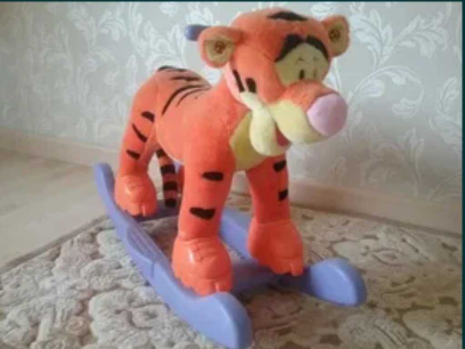 Каталка-качалка тигруля великан.