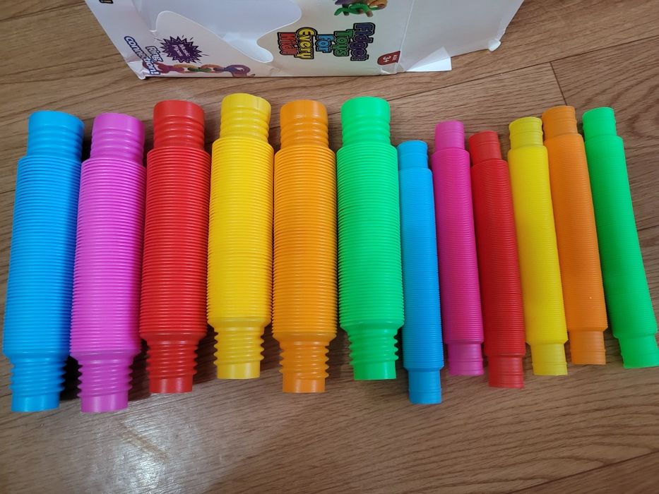 Игрушка конструктор (набор из 12 труб)