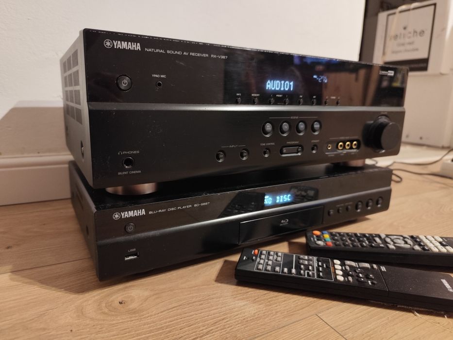 Yamaha RX V367 si BD player Yamaha