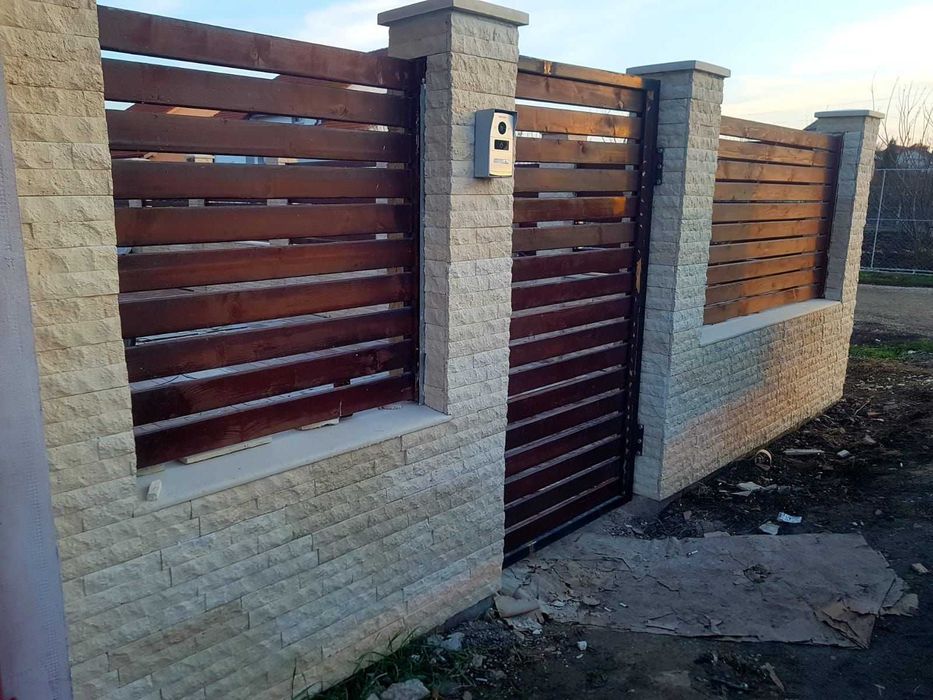 montare pavaje , dale , placi , garduri , beton armat , zidarie