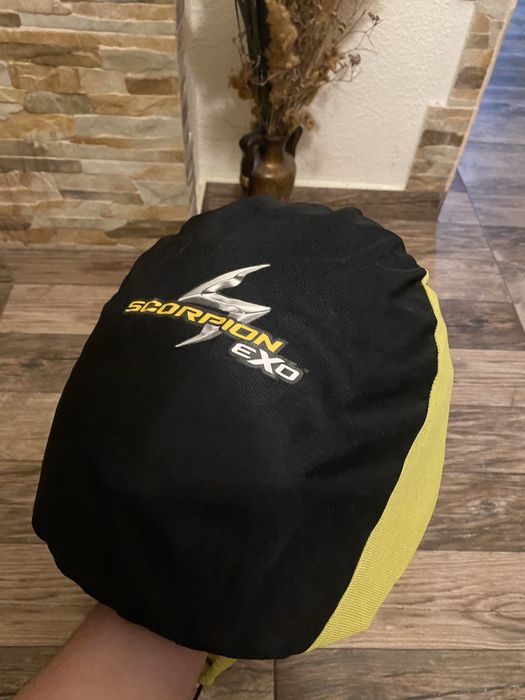 Casca scorpion exo 360+husa- folosita de 3 ori