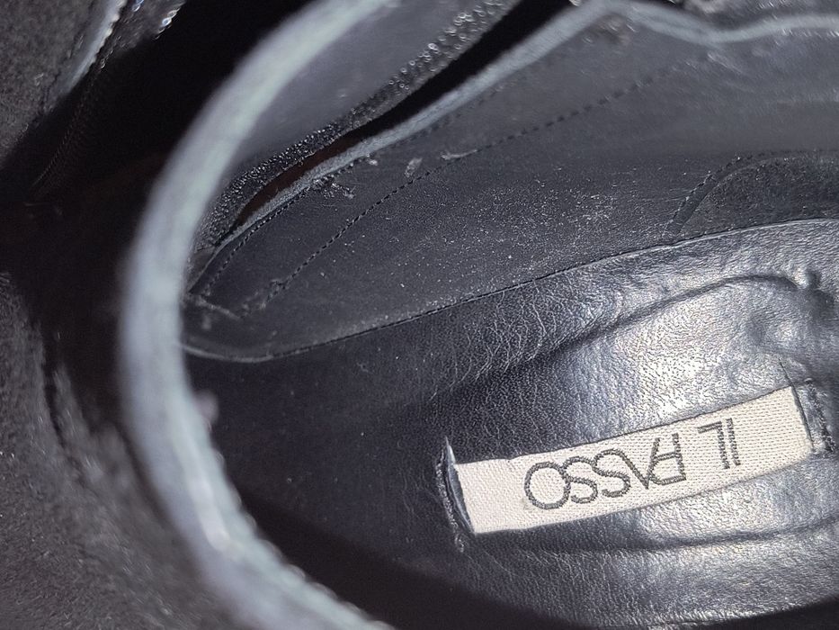 Botine piele intoarsa Îl Passo