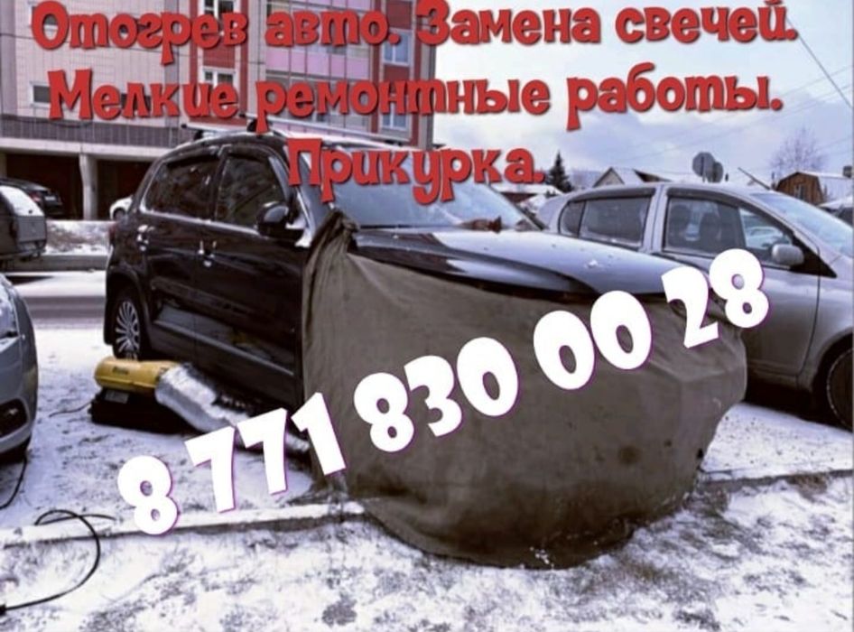 Отогрев авто Прикурка машка 12/24