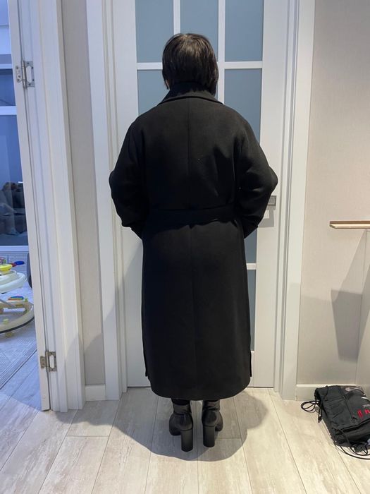 Пальто демисезонное, драп