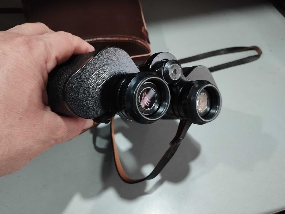 ТОП Немски Бинокъл Carl Zeiss Jena-JENOPTEM-10 х 50W--ГДР