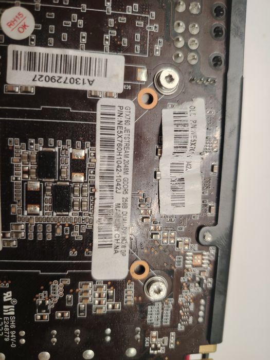 Placa video GTX 760 Palit JETSTREAM 2gb 256 bit