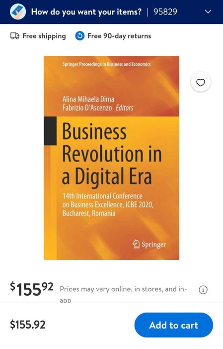 Vand cartea Business Revolution in a Digital Era