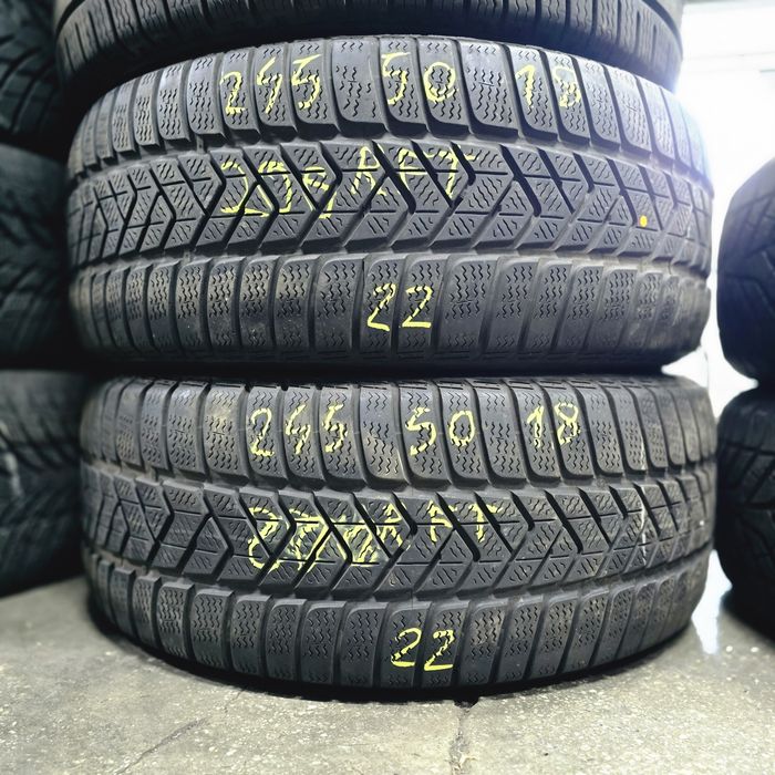 2x 245/50/18 M+S PIRELLI 2022 RUNFLAT Stare excelentă