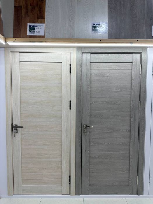 Двери межкомнатные из МДФ материала еко шпона.