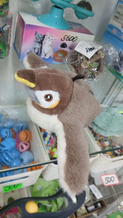 Игрушка  для кошек  птичка